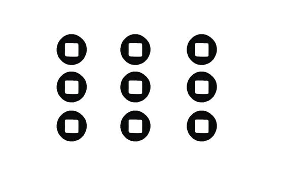High temperature and corrosion resistant die-cutting sealing ring.